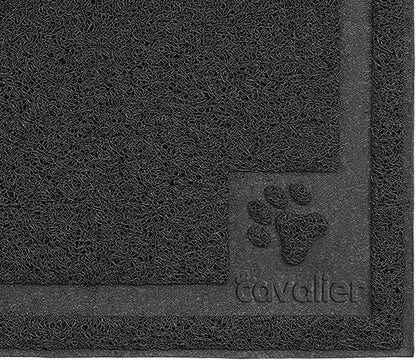 , Bowl Mat for Cat and Dog, Silicone Non-Slip Absorbent Waterproof Dog Food Mat, Easy to Clean, Unique Paw Design